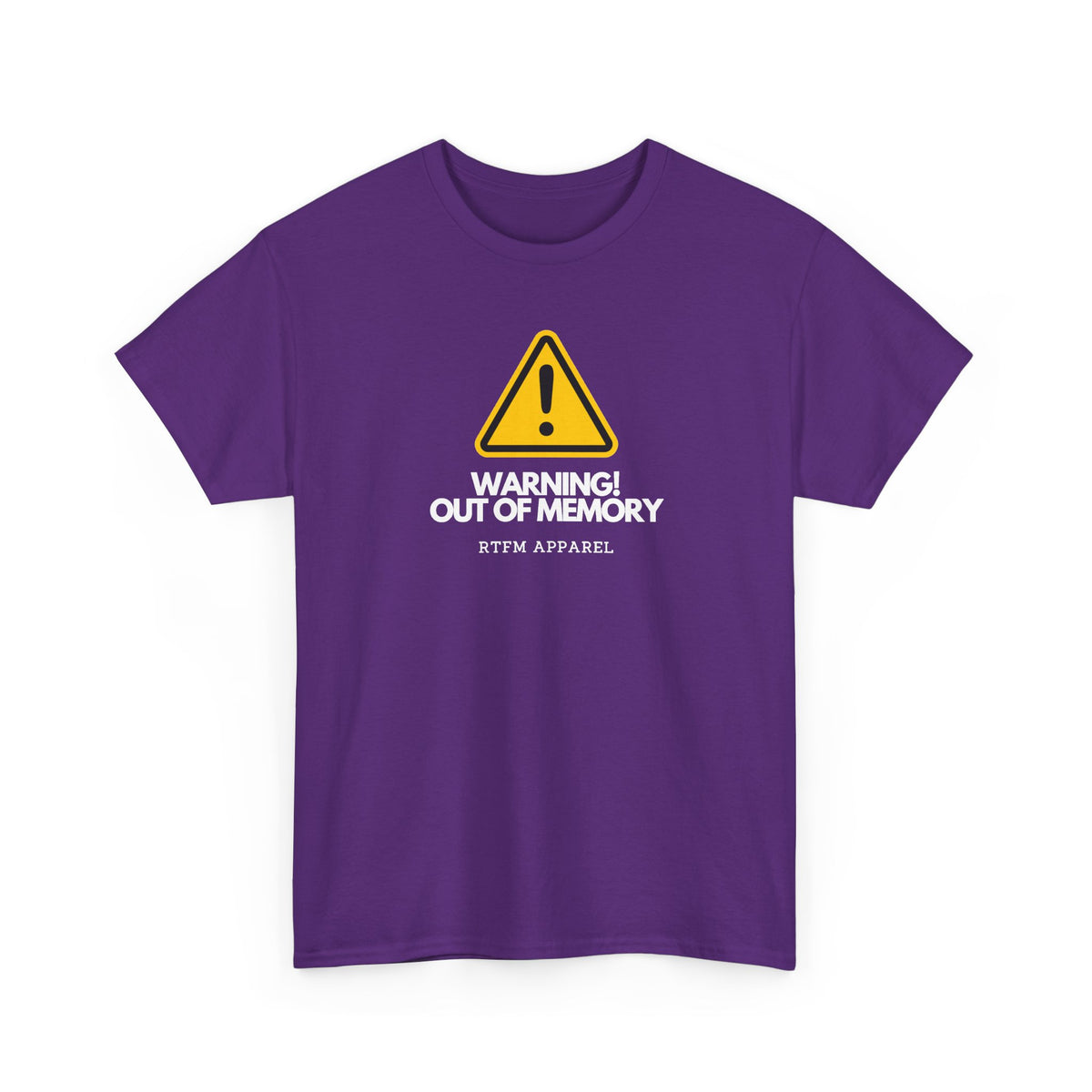 Warning! Out Of Memory — Tech Tee