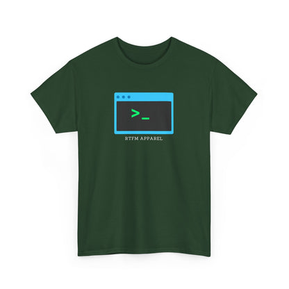 RTFM Terminal Command Nerd Humor T-Shirt - Geek, Sysadmin, IT Crowd, Developer, Programmer, Fun Tee