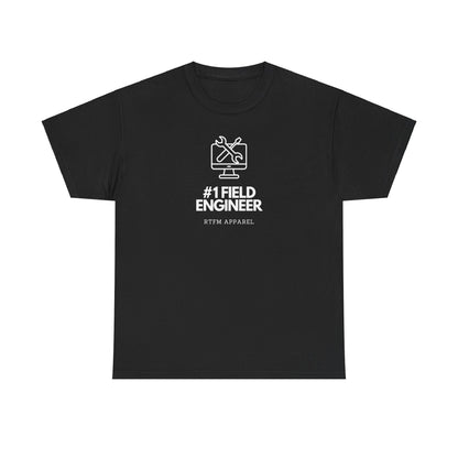 #1 Field Engineer - Tech, Funny, RTFM Apparel, IT, Sysadmin, Geek, Humour