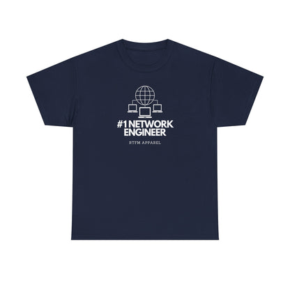 #1 Network Engineer RTFM Apparel - Funny Sysadmin, IT Pro, Network Shirt