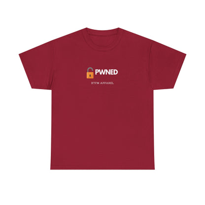 Pwned Lock - RTFM Apparel Funny Security Hacker Geek T-Shirt