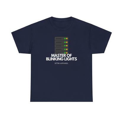 Master Of Blinking Lights - Sysadmin, IT, DevOps, Server Rack Funny