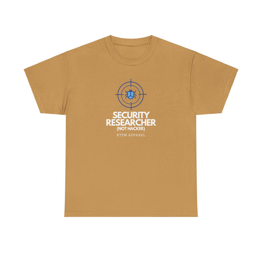 Security Researcher Not Hacker Bug RTFM Apparel Cybersecurity
