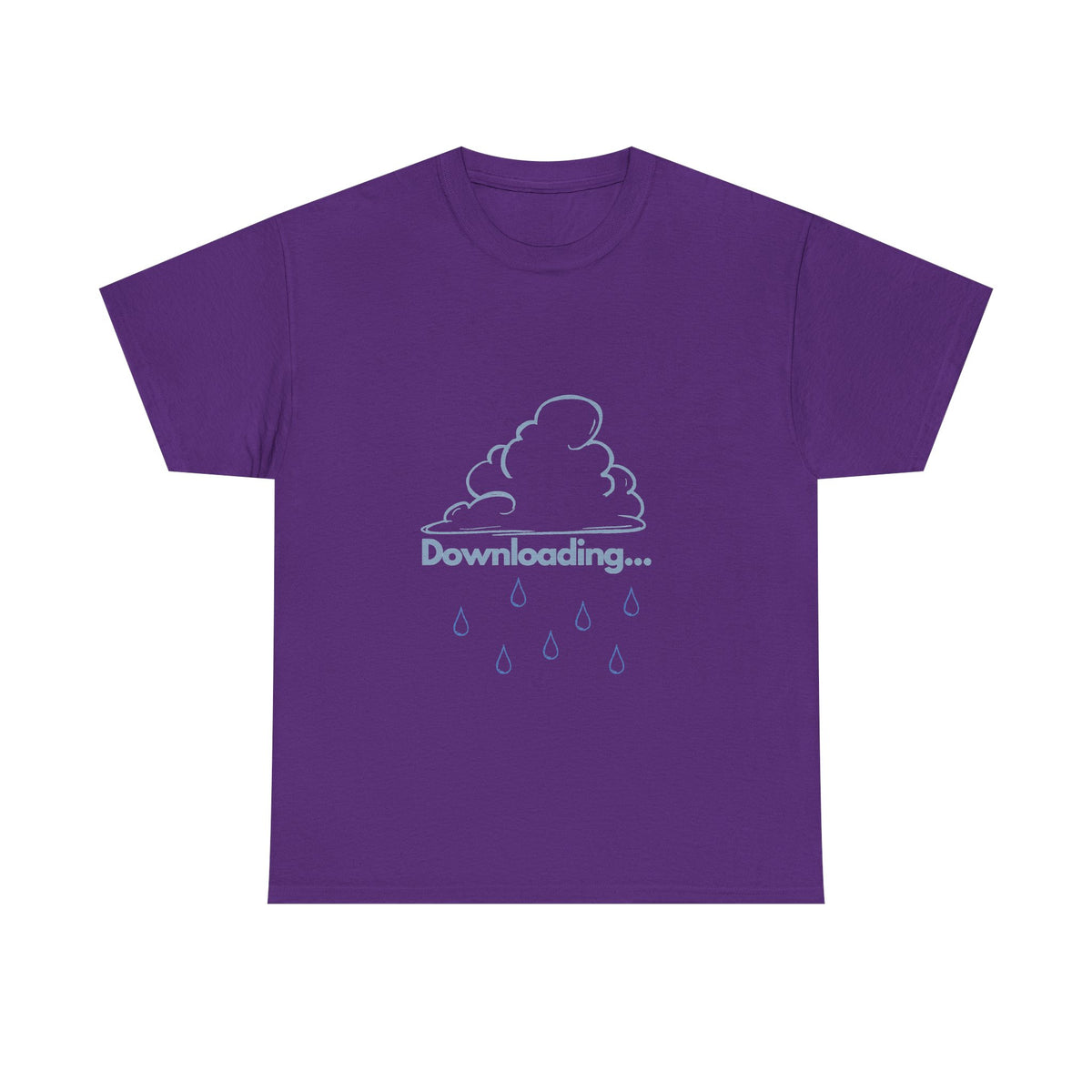 Downloading Cloud Raindrops — Tee