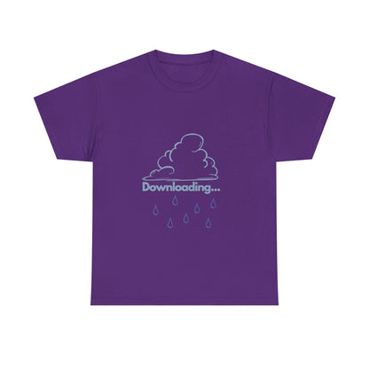 Downloading Cloud Raindrops — Tee
