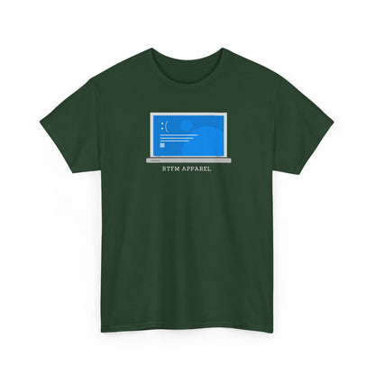 RTFM Apparel Laptop Funny Tech Humor - IT, Cyber Security, Geeky Tee