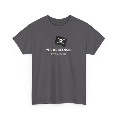 Yes, It's Licensed - Sysadmin, Cybersecurity, RTFM Apparel, Tech Humour