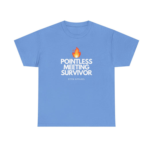 Pointless Meeting Survivor - RTFM, Sysadmin, IT Professional, Tech Humor, Funny Gift