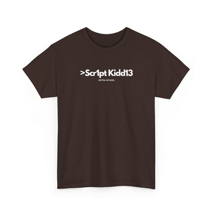 Script Kiddie RETFM Apparel Cyber Security Geek Humour — Tee