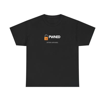 Pwned Lock - RTFM Apparel Funny Security Hacker Geek T-Shirt