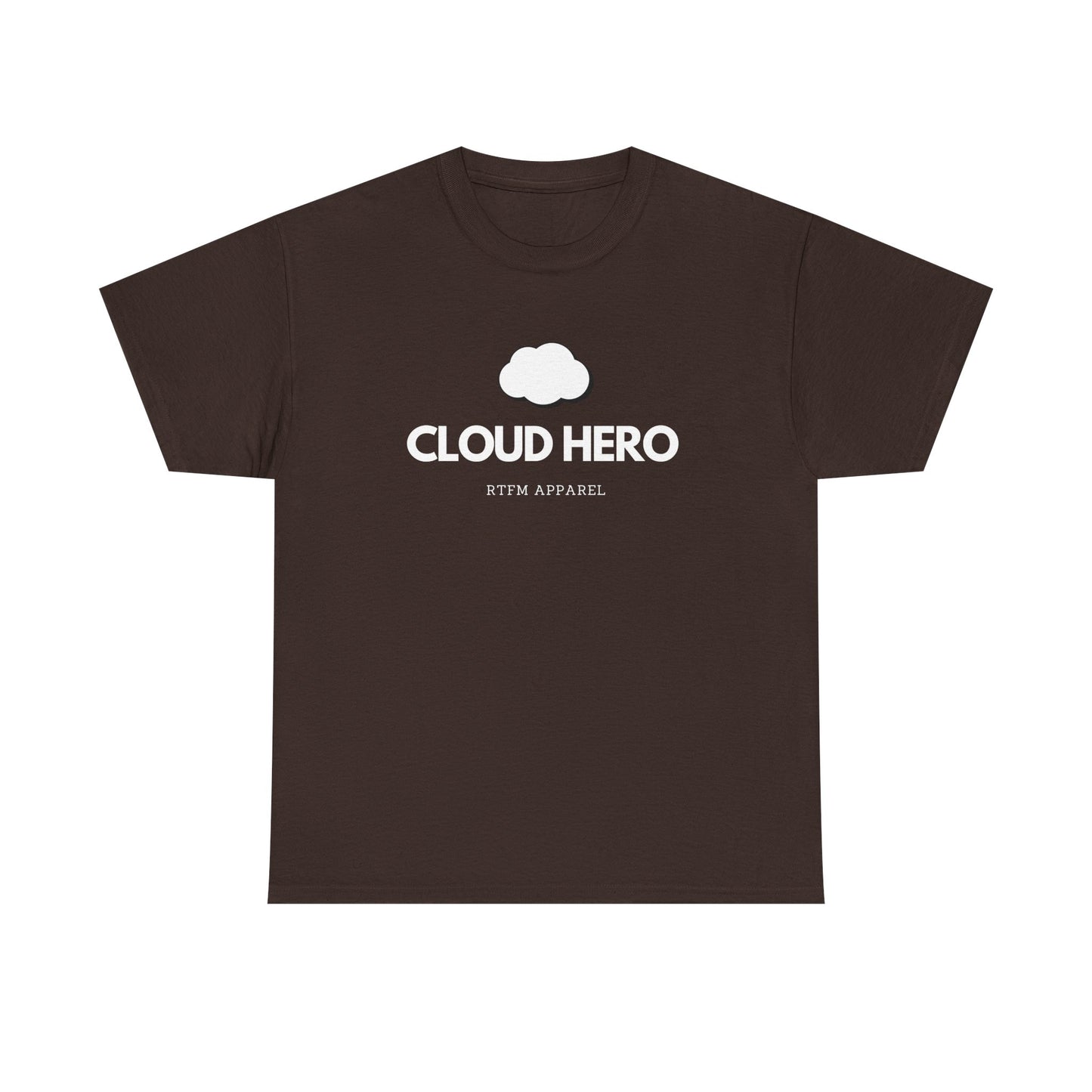 Cloud Hero RTFM Apparel - Funny Sysadmin, Cloud Engineer Humor Gift T-Shirt 2025