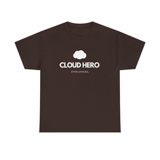 Cloud Hero RTFM Apparel - Funny Sysadmin, Cloud Engineer Humor Gift T-Shirt 2025