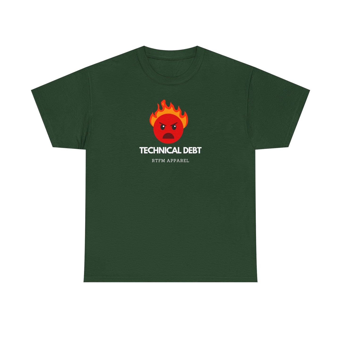 Technical Debt RTFM Apparel Funny Sysadmin Developer IT T-Shirt