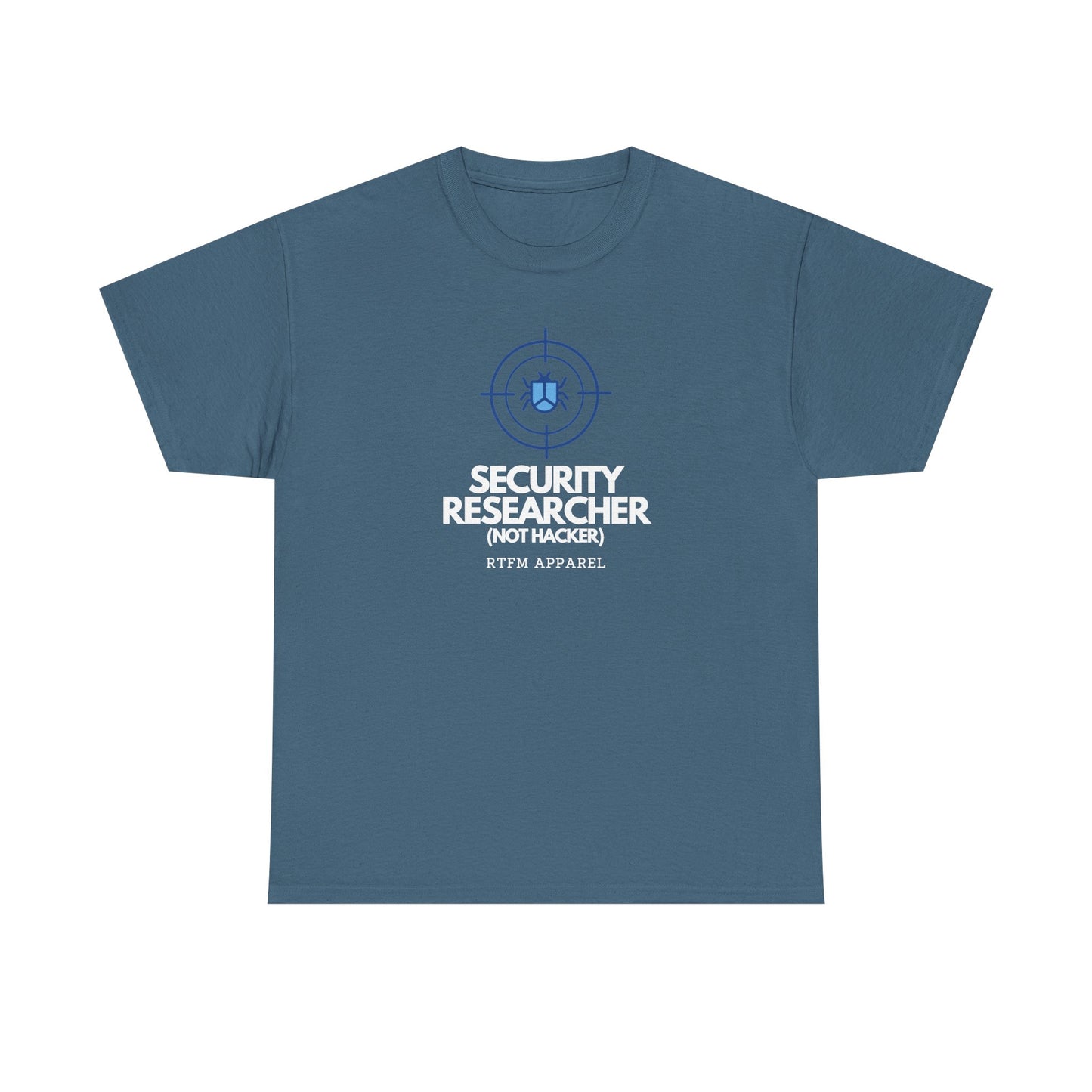 Security Researcher Not Hacker Bug — Cybersecurity Tee