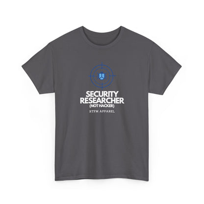 Security Researcher Not Hacker Bug — Cybersecurity Tee