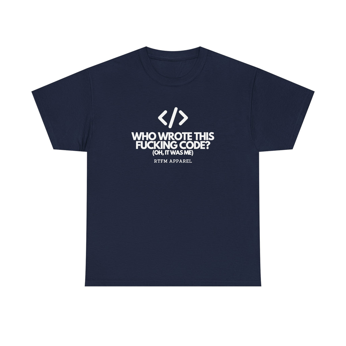 Who Wrote This Code? Oh — Developer Tee