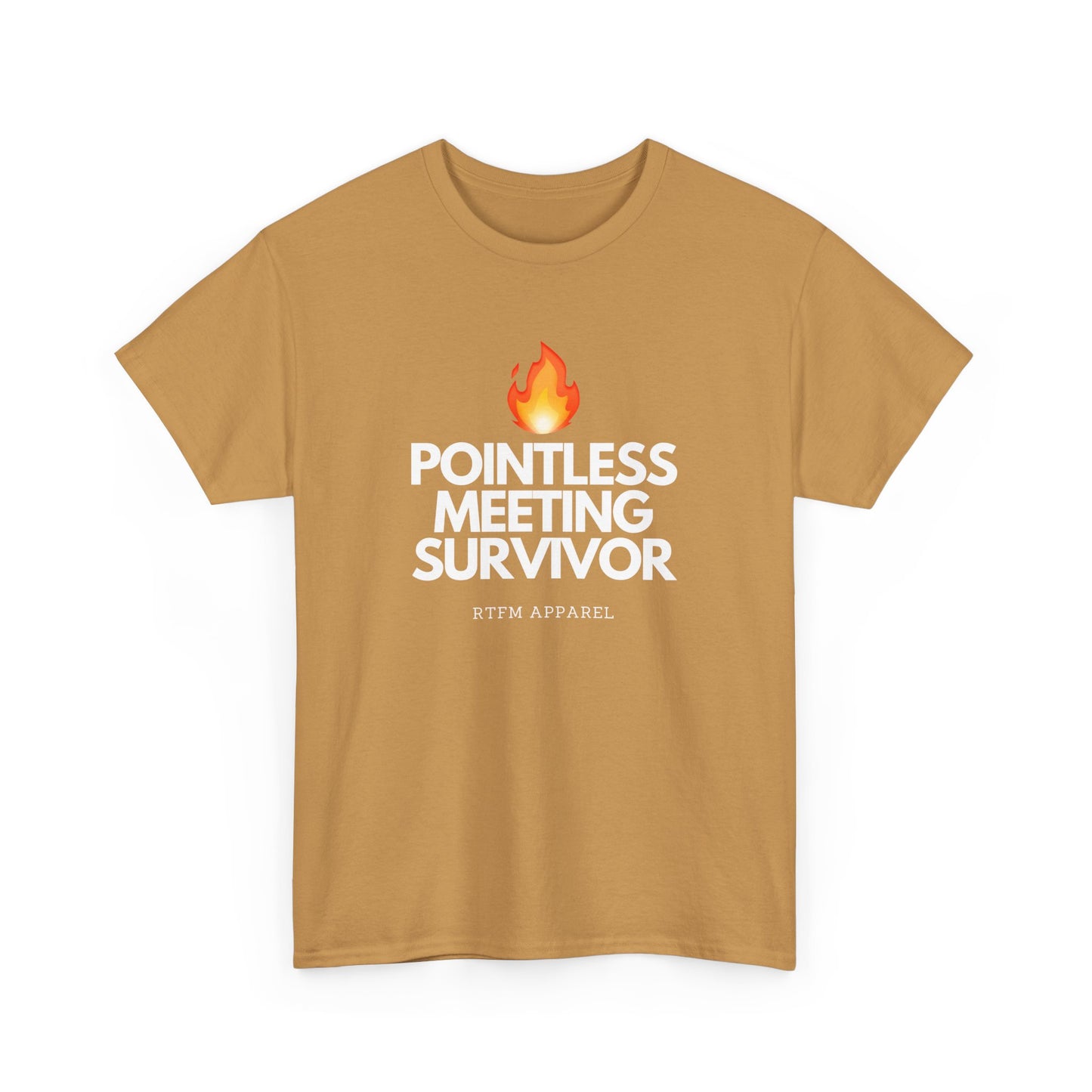 Pointless Meeting Survivor - RTFM, Sysadmin, IT Professional, Tech Humor, Funny Gift