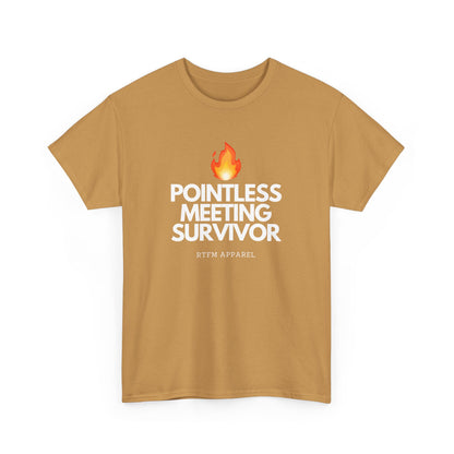 Pointless Meeting Survivor - RTFM, Sysadmin, IT Professional, Tech Humor, Funny Gift