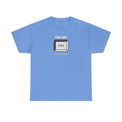 I've Lost Ctrl T-Shirt - Funny Tech, IT, Sysadmin, Geek Humor 2025
