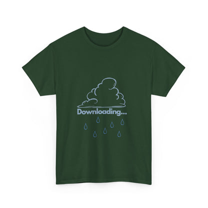 Downloading Cloud Raindrops — Tee