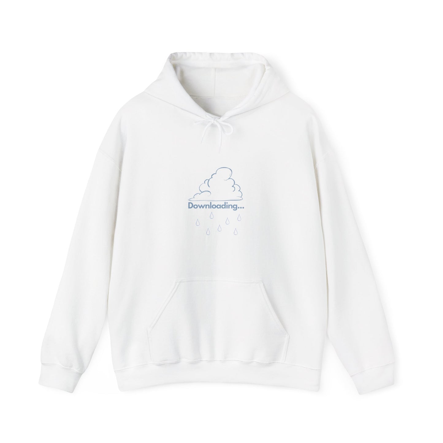 Downloading Cloud Hoodie - Raindrop Geek Chic