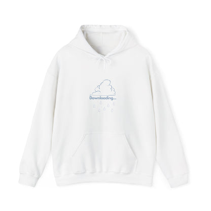 Downloading Cloud Hoodie - Raindrop Geek Chic