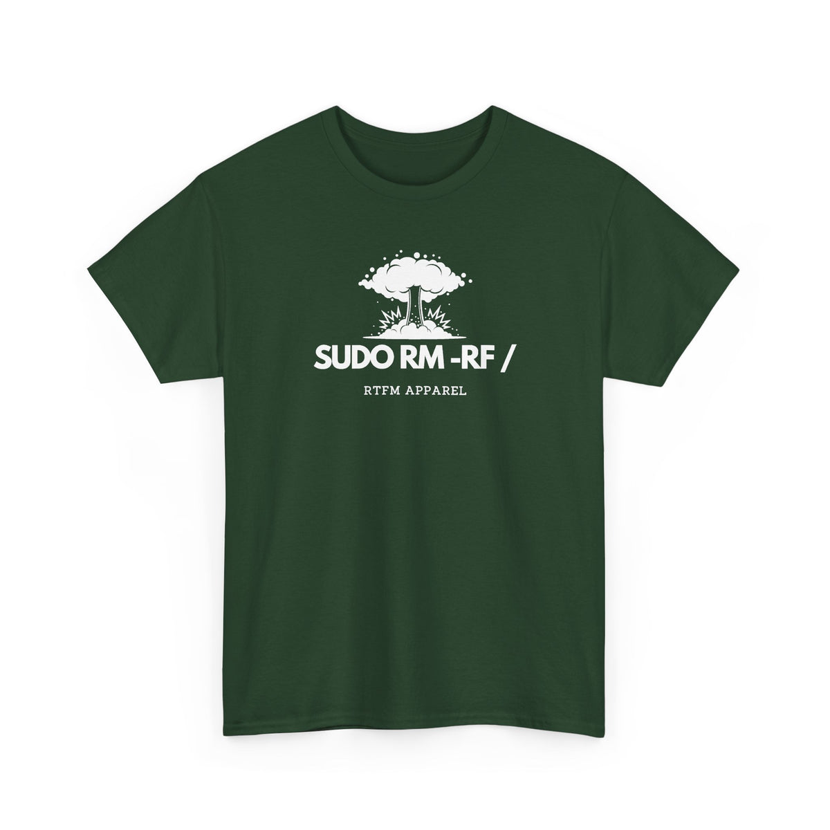 Sudo RM -RF / Explosion Fun — Sysadmin Tee