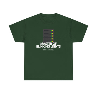 Master Of Blinking Lights - Sysadmin, IT, DevOps, Server Rack Funny