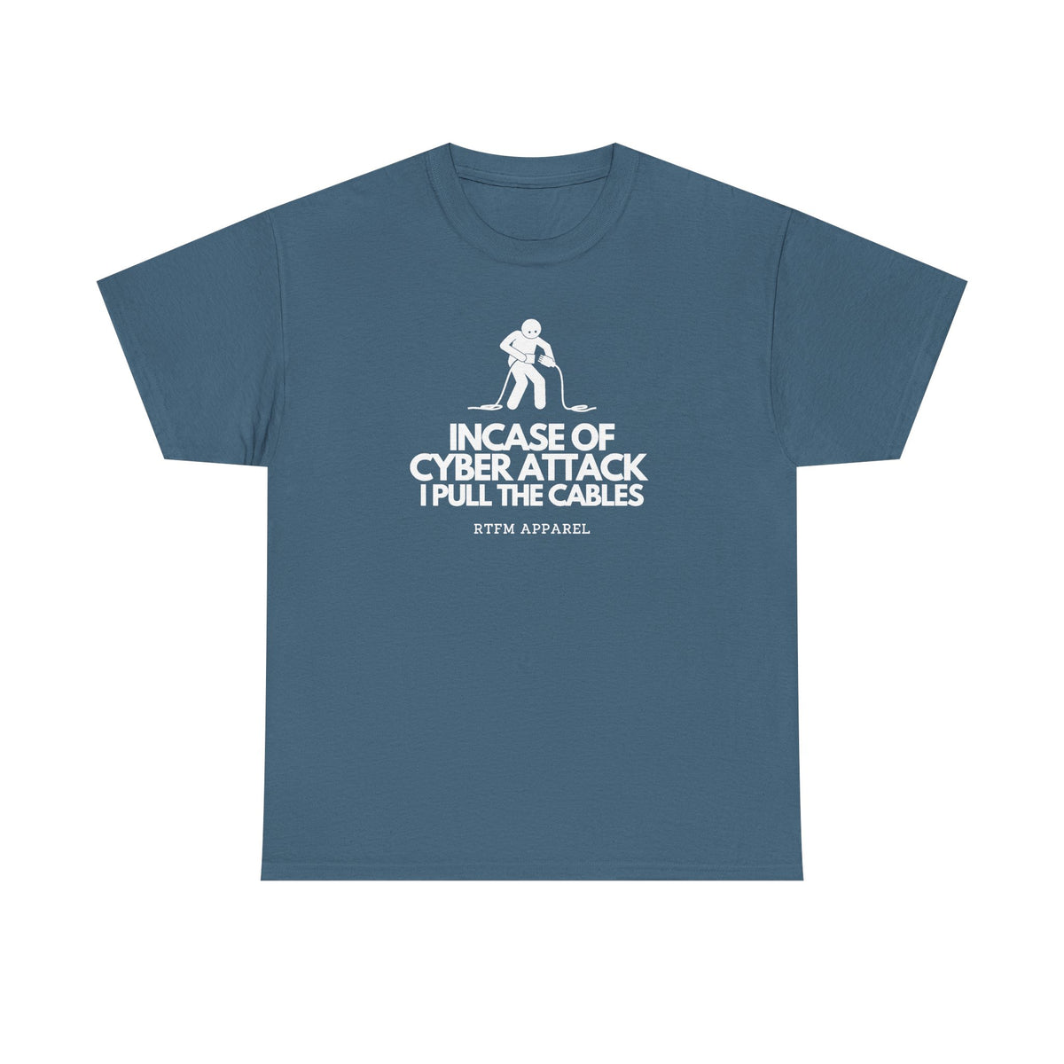 In Case Of Cyber Attack — Sysadmin Tee
