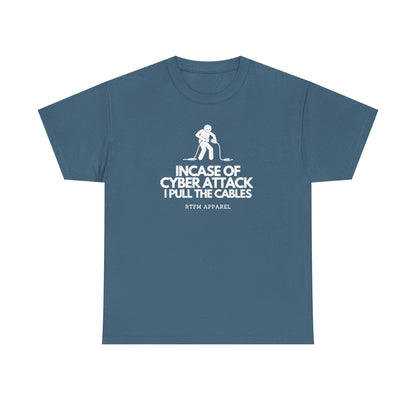 In Case Of Cyber Attack — Sysadmin Tee