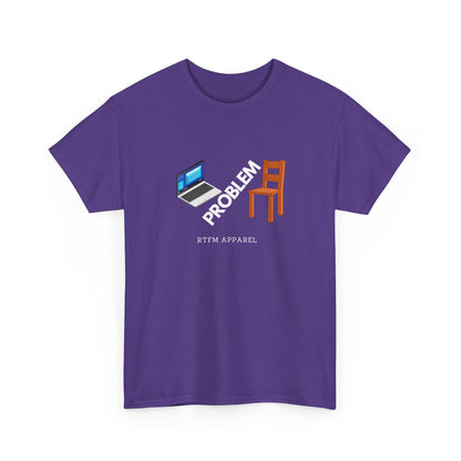 Laptop Chair Problem RTFM Apparel - Tech IT Geek Humor
