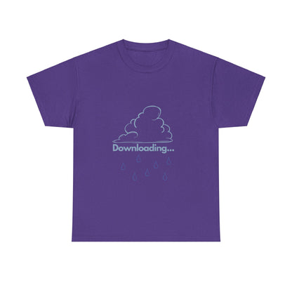Downloading Cloud Raindrops - Tech Geek Humor