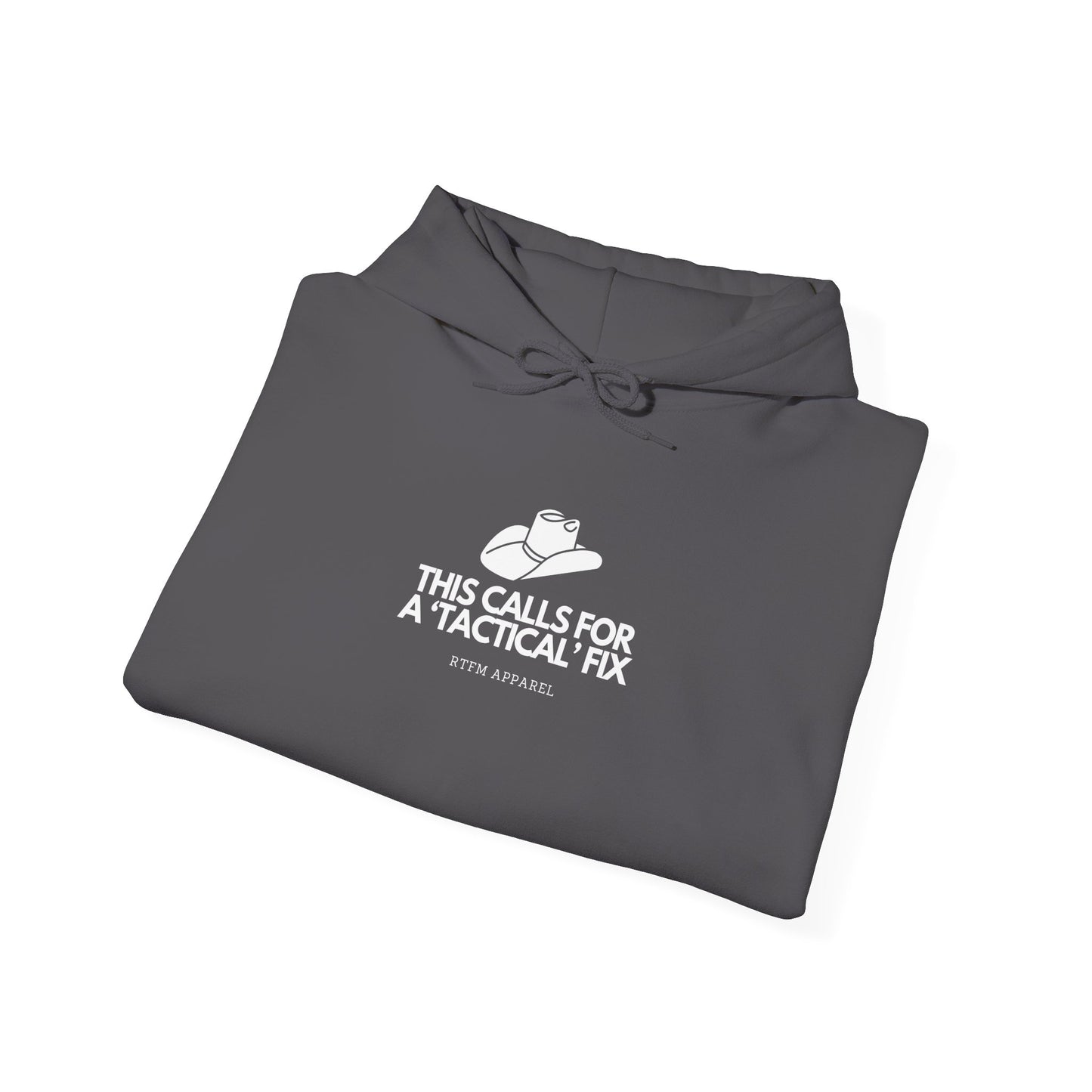 This Calls For A 'Tactical' Fix Hoodie - RTFM Apparel, IT Humor, Sysadmin, DevOps, Geek Gift
