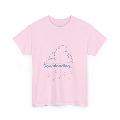 Downloading Cloud Raindrops - Tech Geek Humor