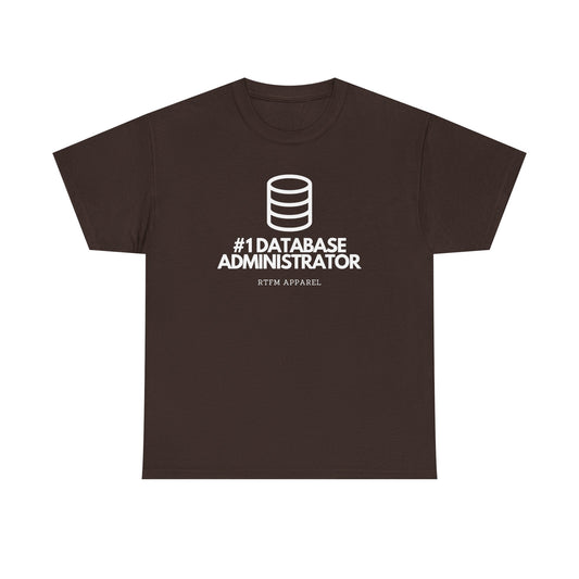 #1 Database Administrator - DBA, RTFM Apparel, Funny Tech, IT, Sysadmin, Geek Humor