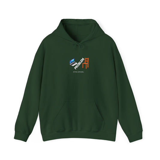 Laptop Chair Problem Hoodie - RTFM Apparel For Tech Wizards
