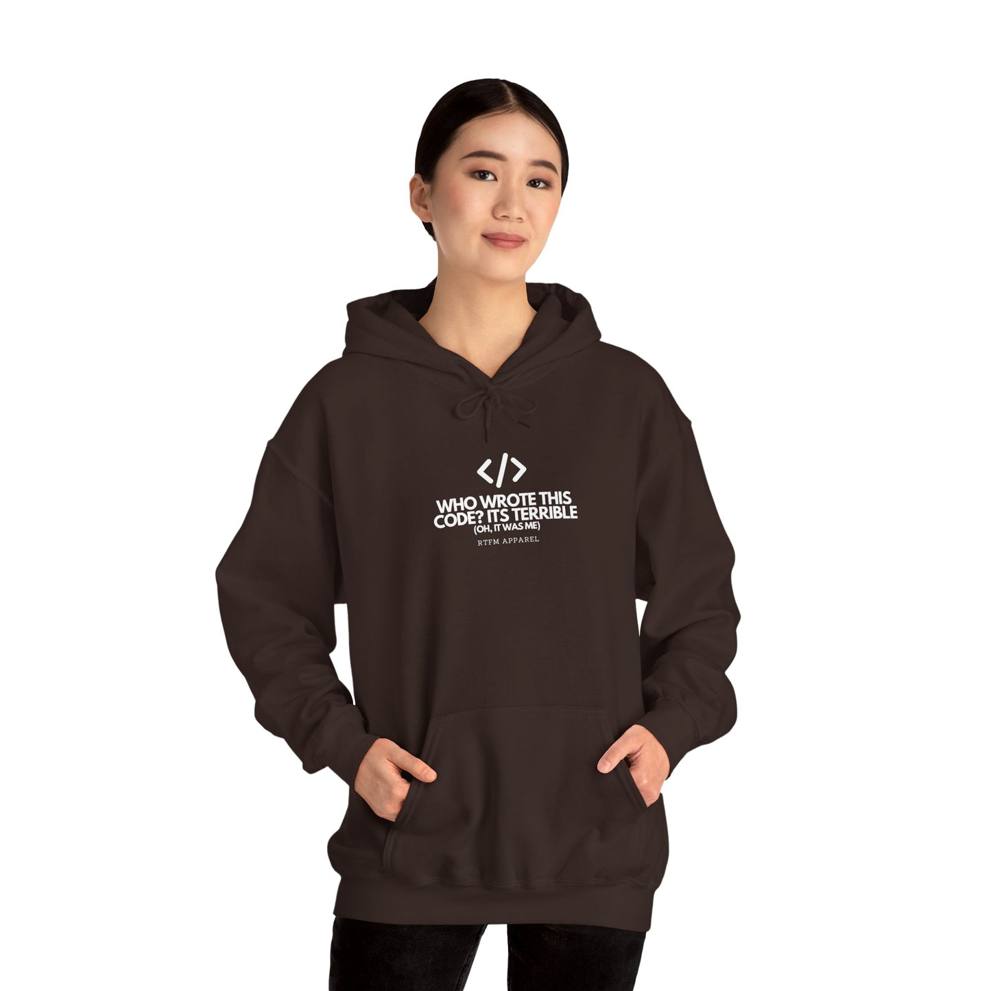 Who Wrote This Code? It's Terrible - Oh, It Was Me - Geek Humor Hoodie