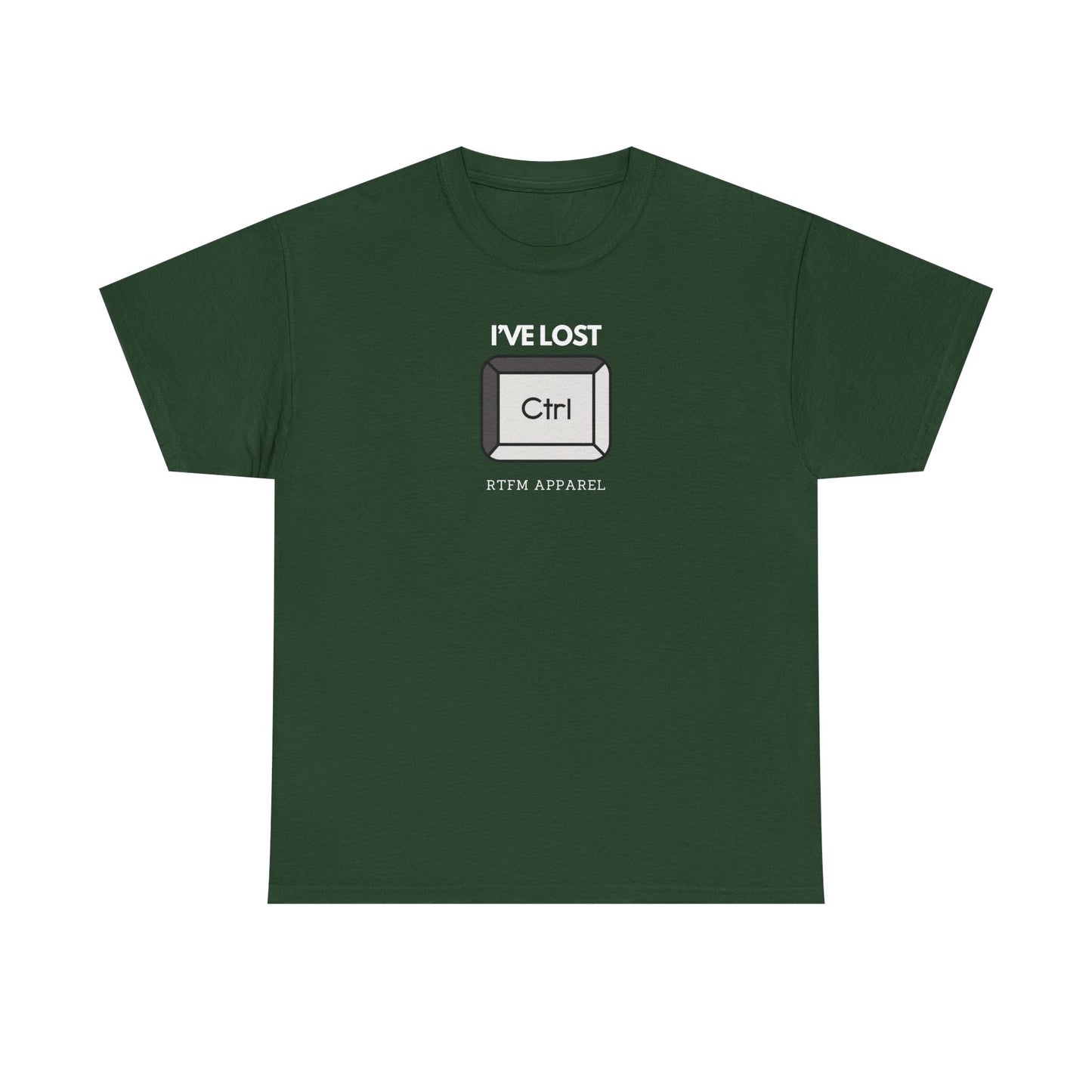 I've Lost Ctrl T-Shirt - Funny Tech, IT, Sysadmin, Geek Humor 2025