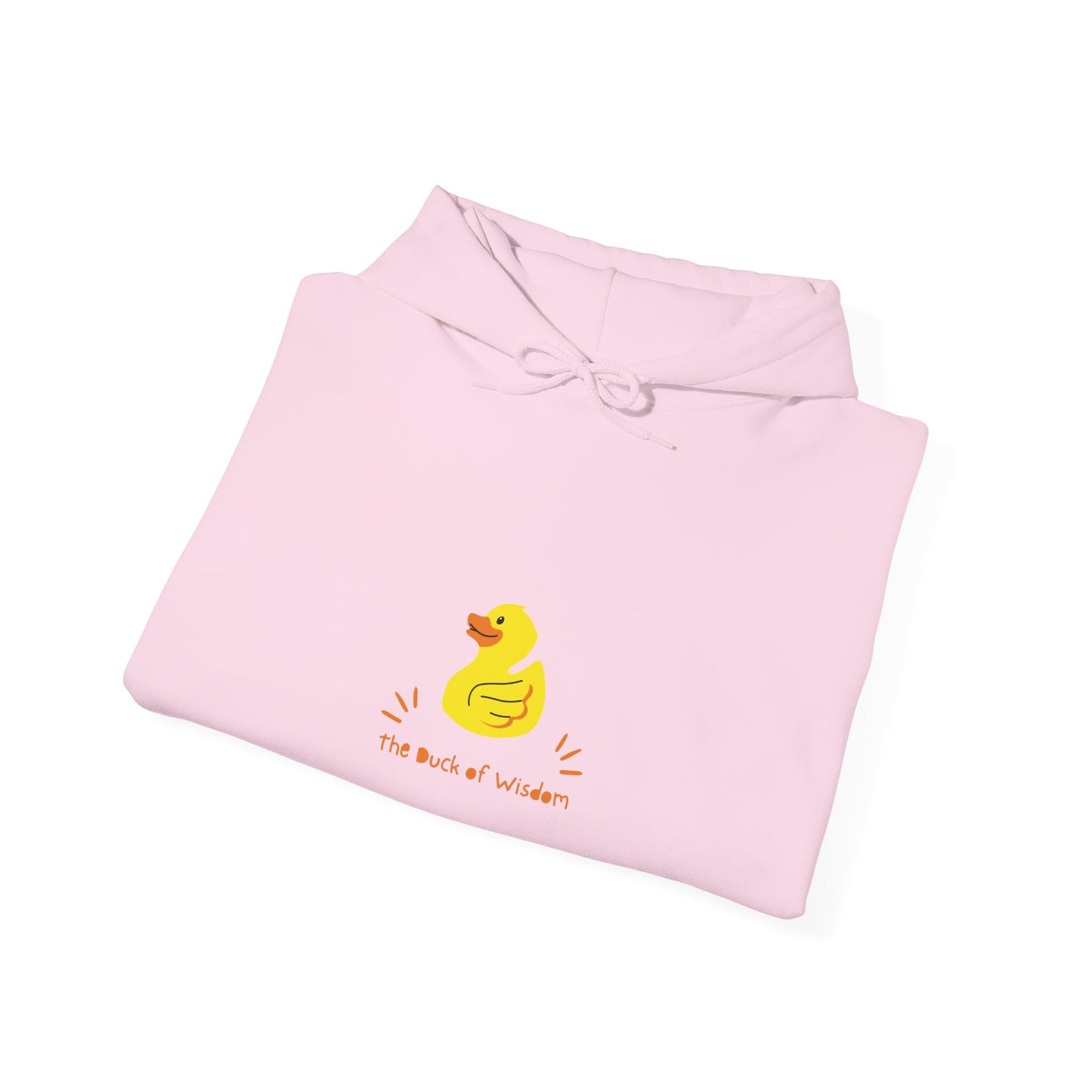 The Duck Of Wisdom Hoodie - Geeky Humor For IT Experts