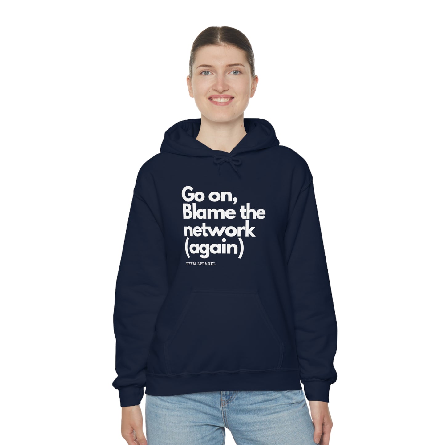 Go on, blame the network - Network Engineer, Cisco, Network, Wifi, Sysadmin, IT Support Hoodie