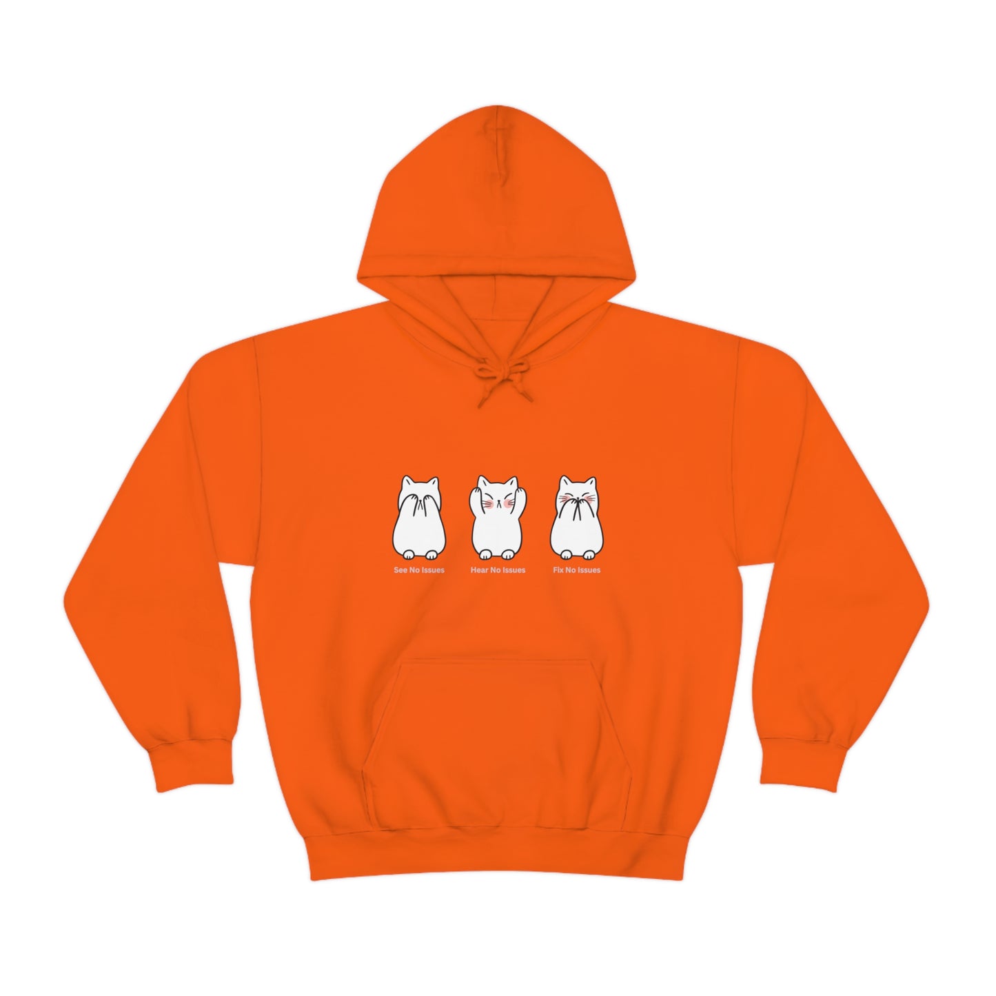 See No Issues, Fix No Issues -  Helpdesk, Sysadmin, Cloud Engineer, Architect, Azure, AWS, Network admin, Server Admin  Hoodie