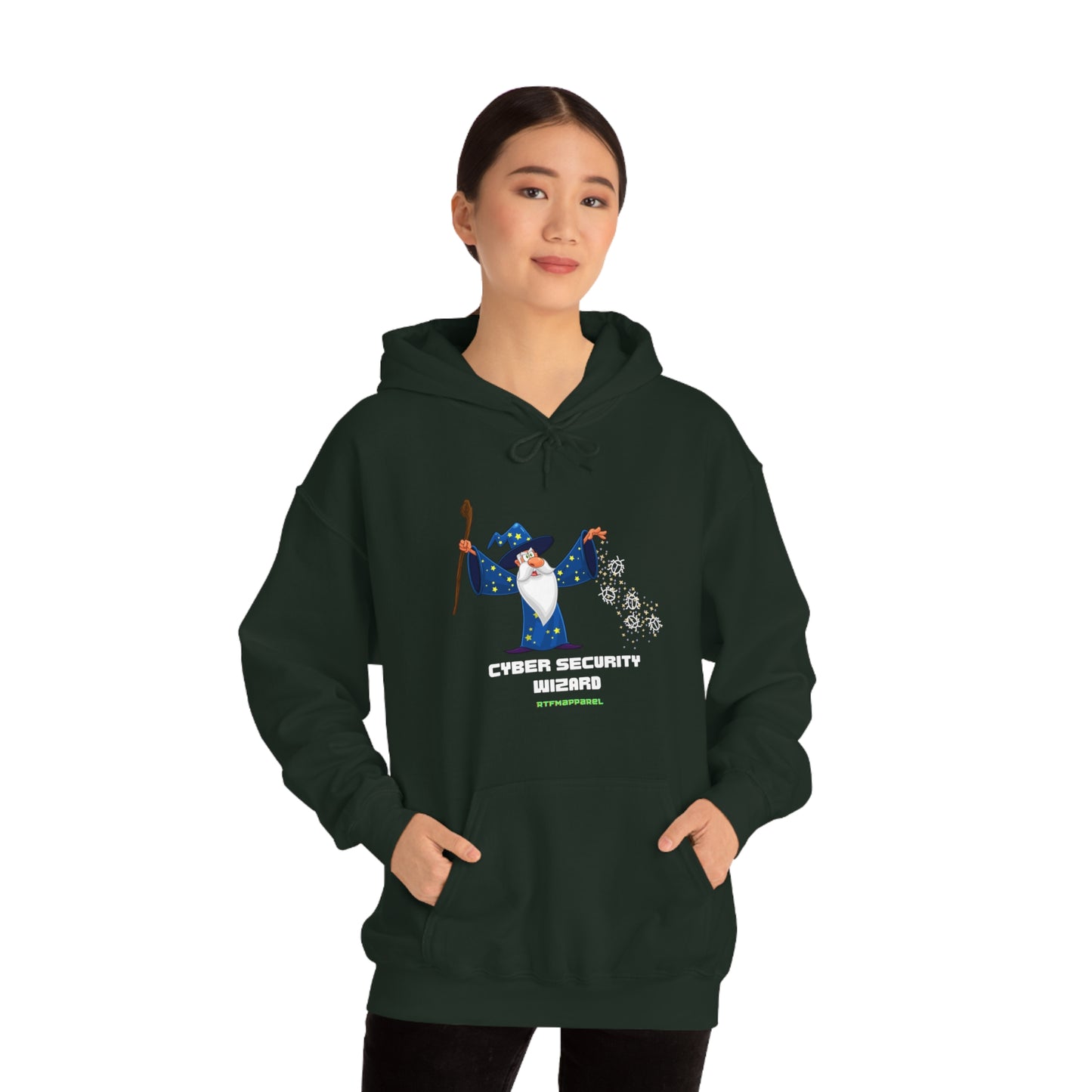 Cyber Security Wizard, Sysadmin, Cloud Engineer, Hacker,  Red Team, PenTest Hoodie