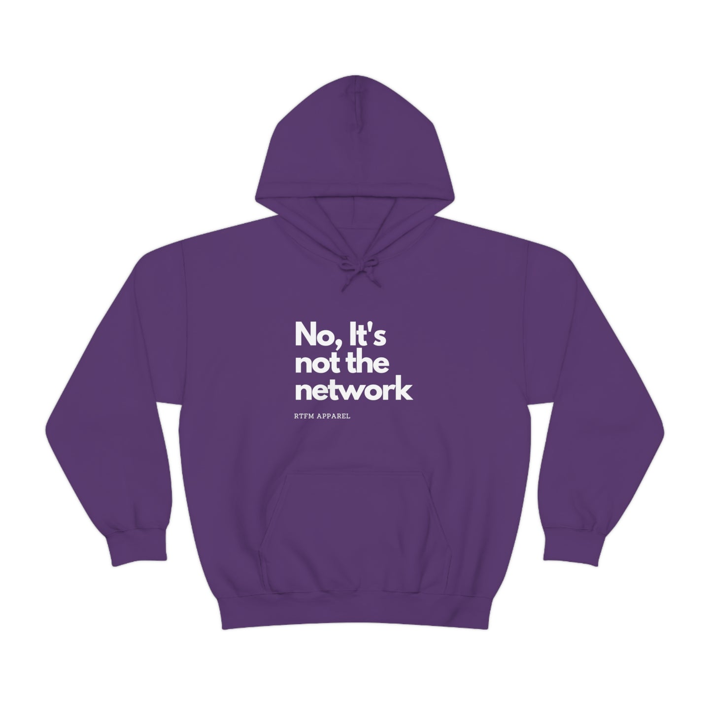 NO, It's not the network - Network Engineer, Cisco, Network, Wifi, Sysadmin, IT Support Hoodie