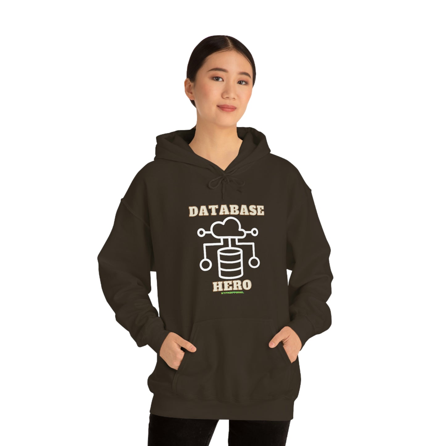Database Hero - Funny DBA, SQL, Data Science Hoodie