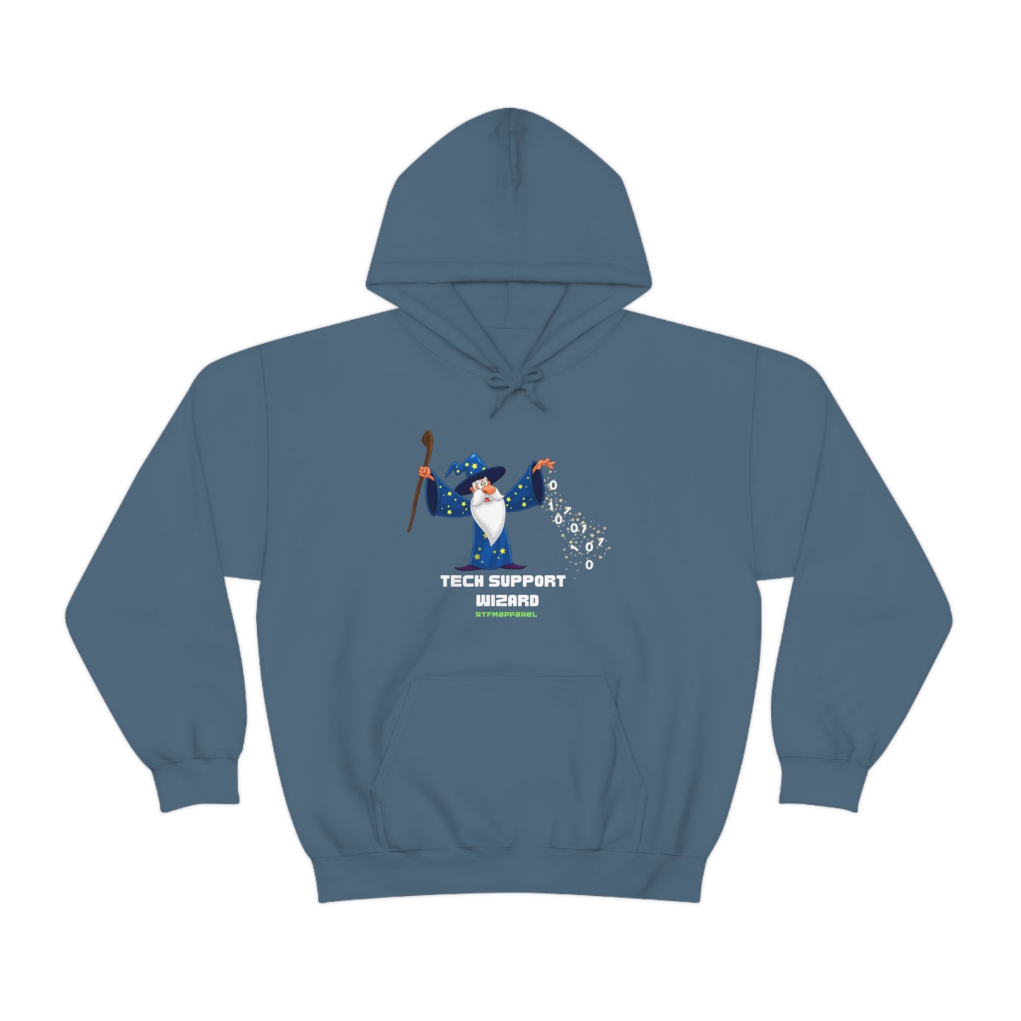 Tech Support Wizard -  Helpdesk, Sysadmin, Cloud Engineer, Architect, Azure, AWS, Network admin, Server Admin  Hoodie