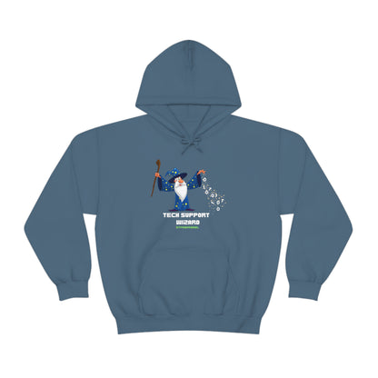 Tech Support Wizard -  Helpdesk, Sysadmin, Cloud Engineer, Architect, Azure, AWS, Network admin, Server Admin  Hoodie