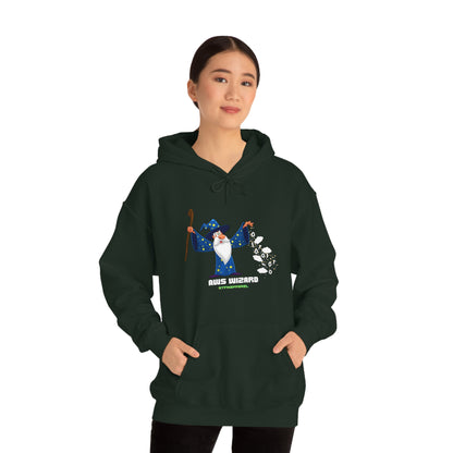 AWS Wizard -  Cloud, Sysadmin, Cloud Engineer, Architect, AWS Hoodie