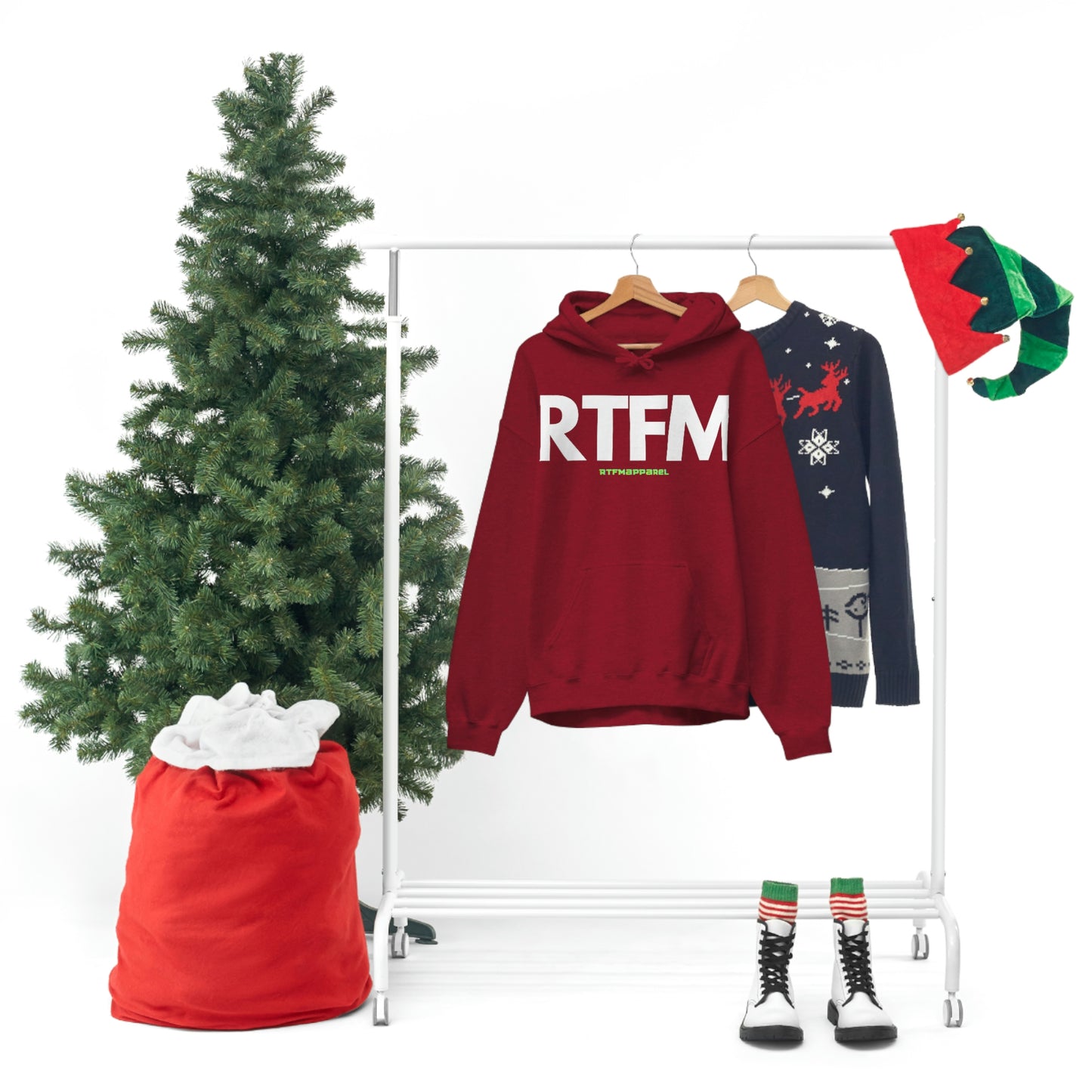 RTFM, Read the Manual, unny, Sysadmin, Geek, Project Manager, Developer, Gift, Unisex Hooded Sweatshirt
