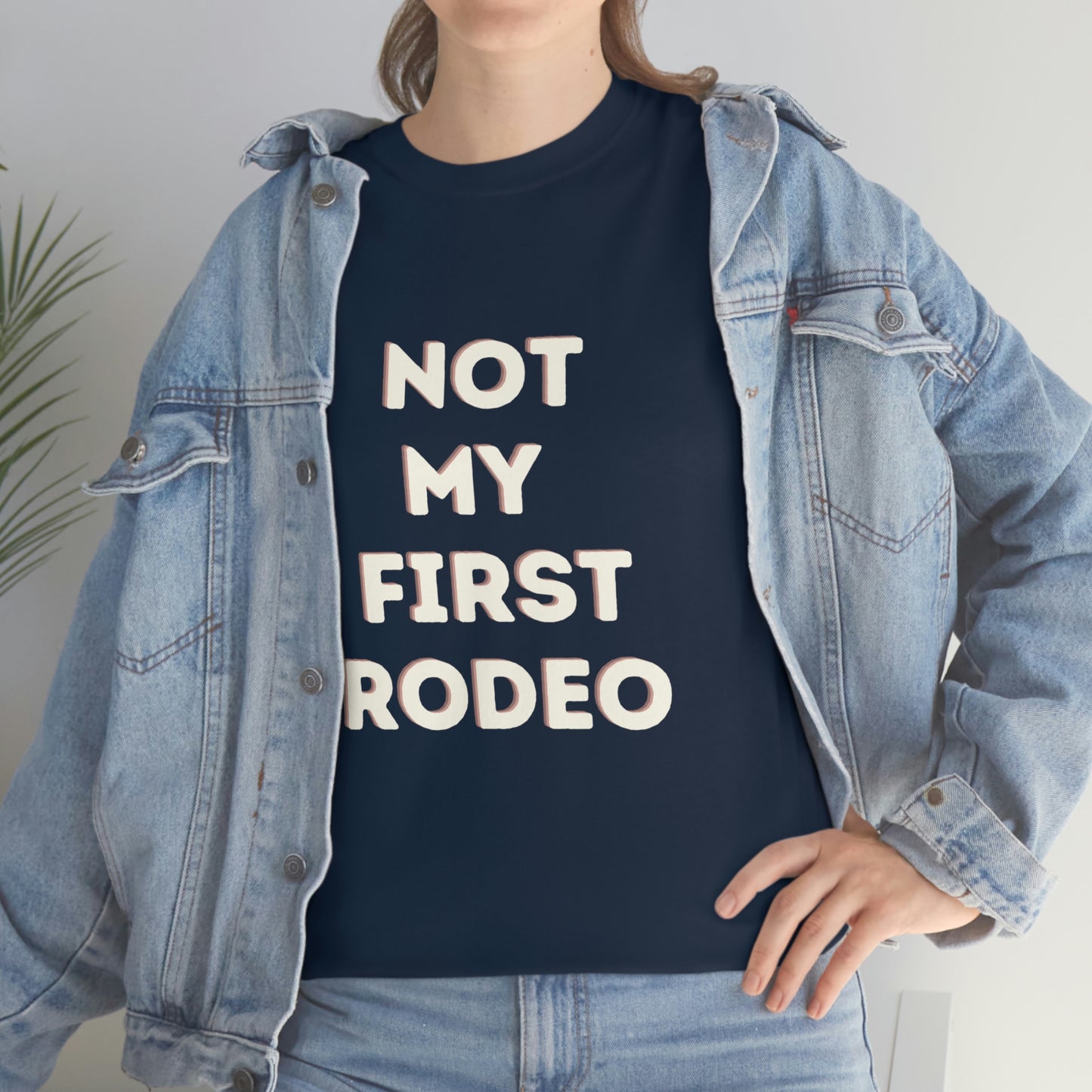 "Not My First Rodeo" Funny, Sysadmin, Geek, Gamer, Developer, Gift Cotton Tee