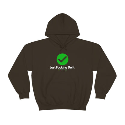 JFDI, Just do it, Funny, Sysadmin, Geek, Project Manager, Explicit, Developer, Gift, Unisex Hooded Sweatshirt
